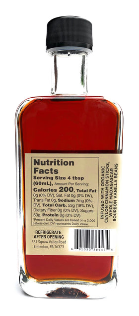 Old State Farms syrup pairs well with yogurt and hot cereals.