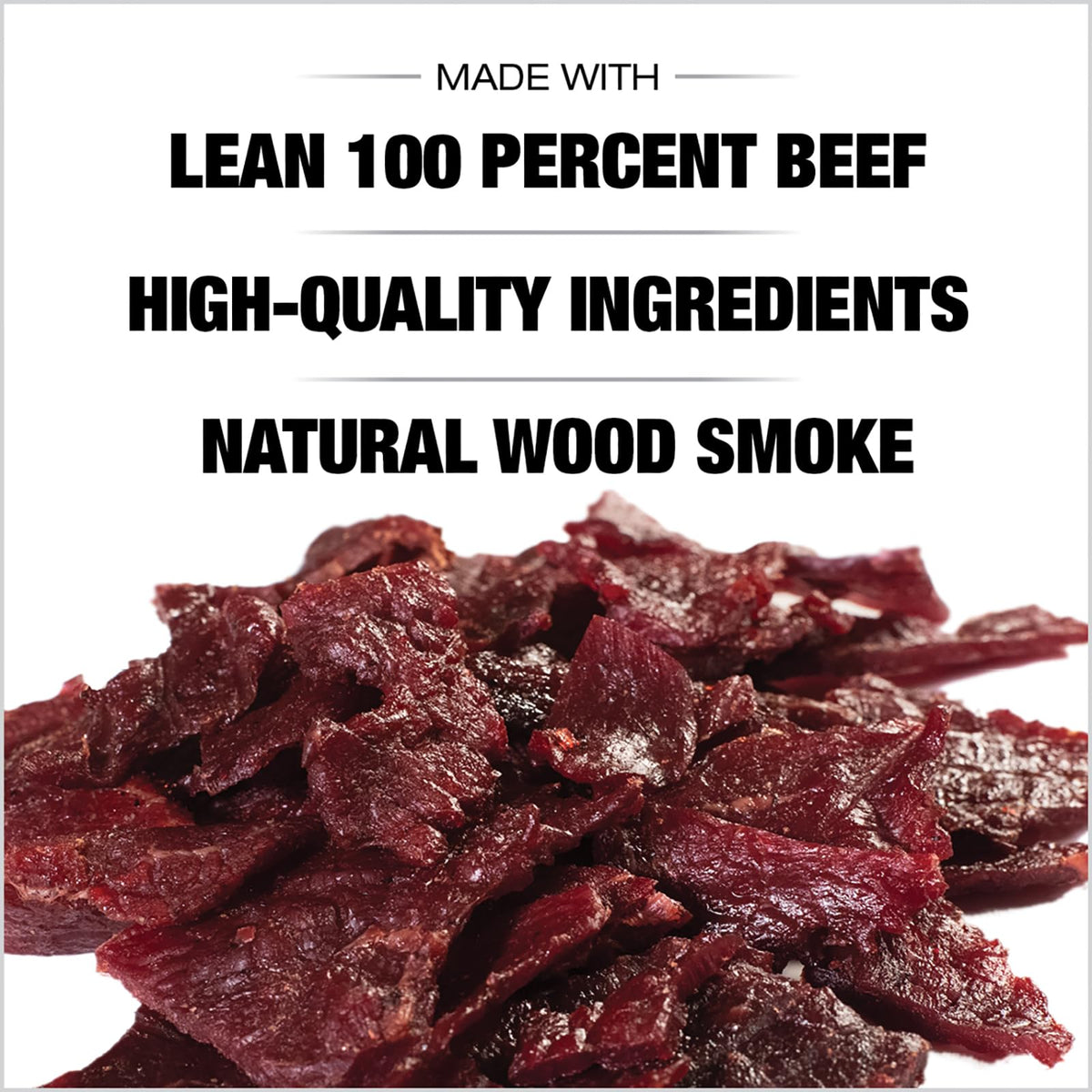 Old Trapper beef jerky-smoked-aroma captures natural wood smoke and bold taste cues