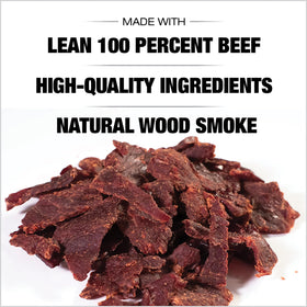 Old Trapper Teriyaki beef jerky on-the-go snack for workouts and breaks.