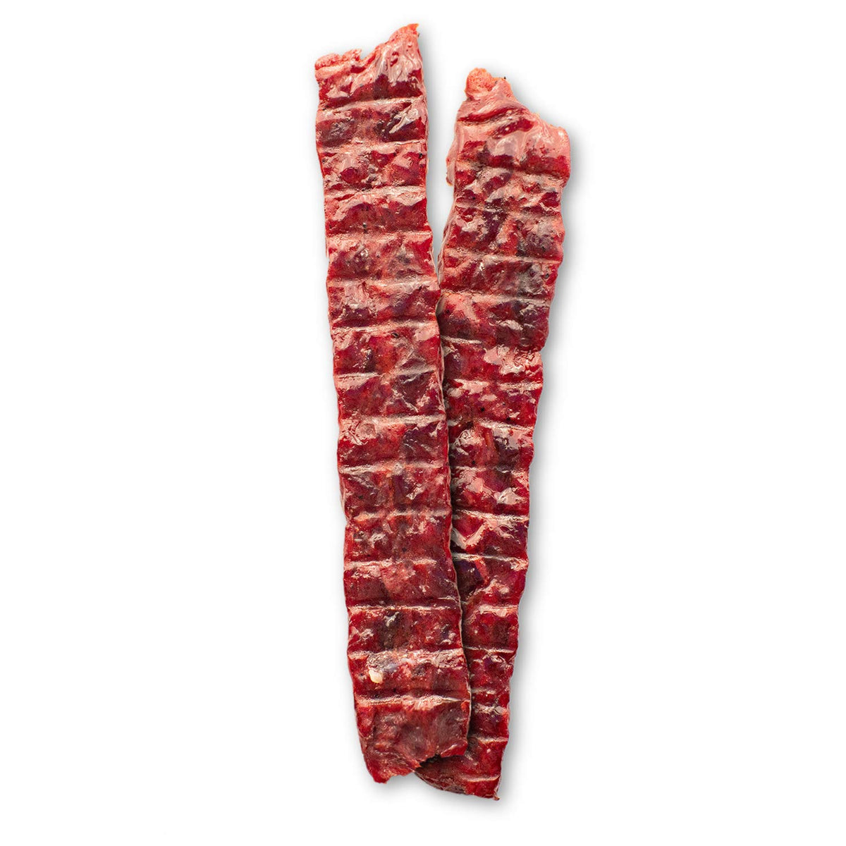 Old Trapper Teriyaki Kippered Steak single packet enables on-the-go protein.