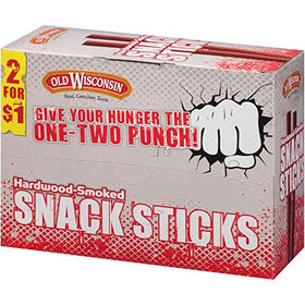 Gluten-free Old Wisconsin Honey Turkey Snack Sticks ideal for snack time