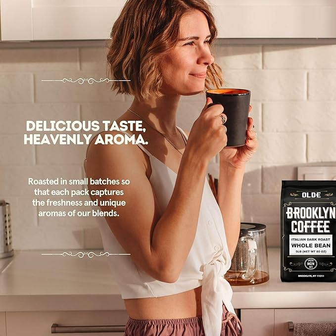 OLDE BROOKLYN COFFEE airtight valve packaging preserves freshness