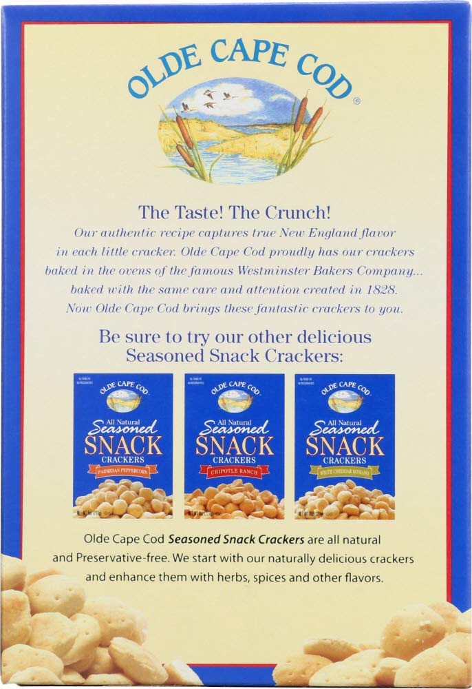 Olde Cape Cod Oyster Crackers are perfect with dips and cheese spreads.