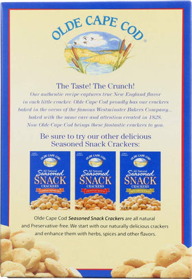 Olde Cape Cod Oyster Crackers are perfect with dips and cheese spreads.