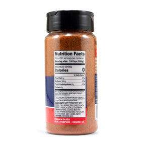 Olde Thompson Chesapeake Bay Seasoning jar close up, versatile spice blend for meals