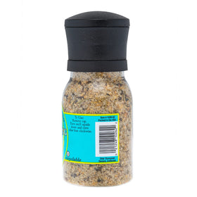 Olde Thompson Everything Salt Grinder sea salt blend enhances meats and soups with aromatic herbs