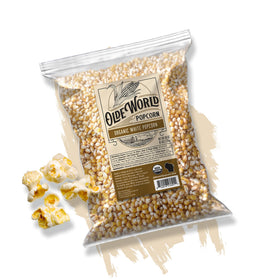 Family enjoying unsalted Olde World Popcorn as a clean snack