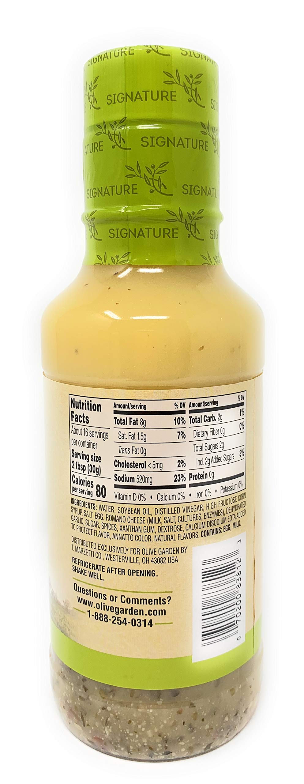 Olive Garden two-pack dressing set for easy family meals.