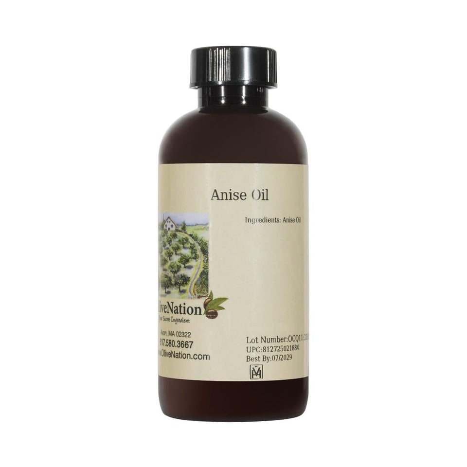 OLIVENATION Anise Oil bottle for cooking with licorice aroma