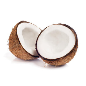 OLIVENATION Coconut Extract pour demonstrates easy measuring for smoothies and lattes.