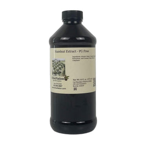 Olivenation hazelnut extract bottle front, premium flavor for baking