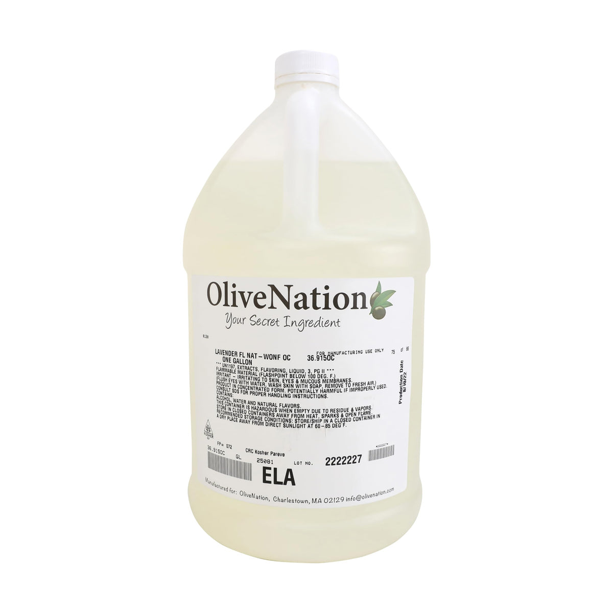 OliveNation Lavender Extract dessert idea image for enhancing cakes and chocolates.