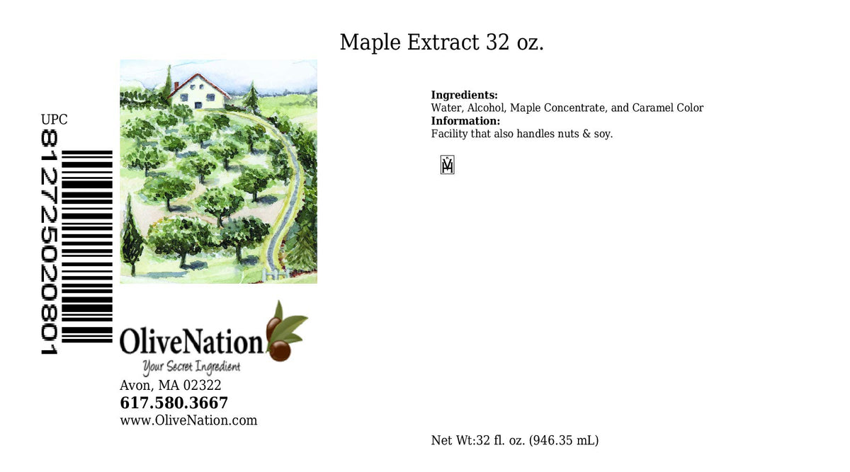 OLIVENATION Maple Extract pour demonstrates versatile use in syrups and beverages