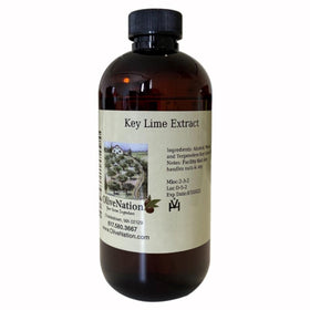 OLIVENATION Pure Keylime Extract bottle; tangy citrus flavor for baking.