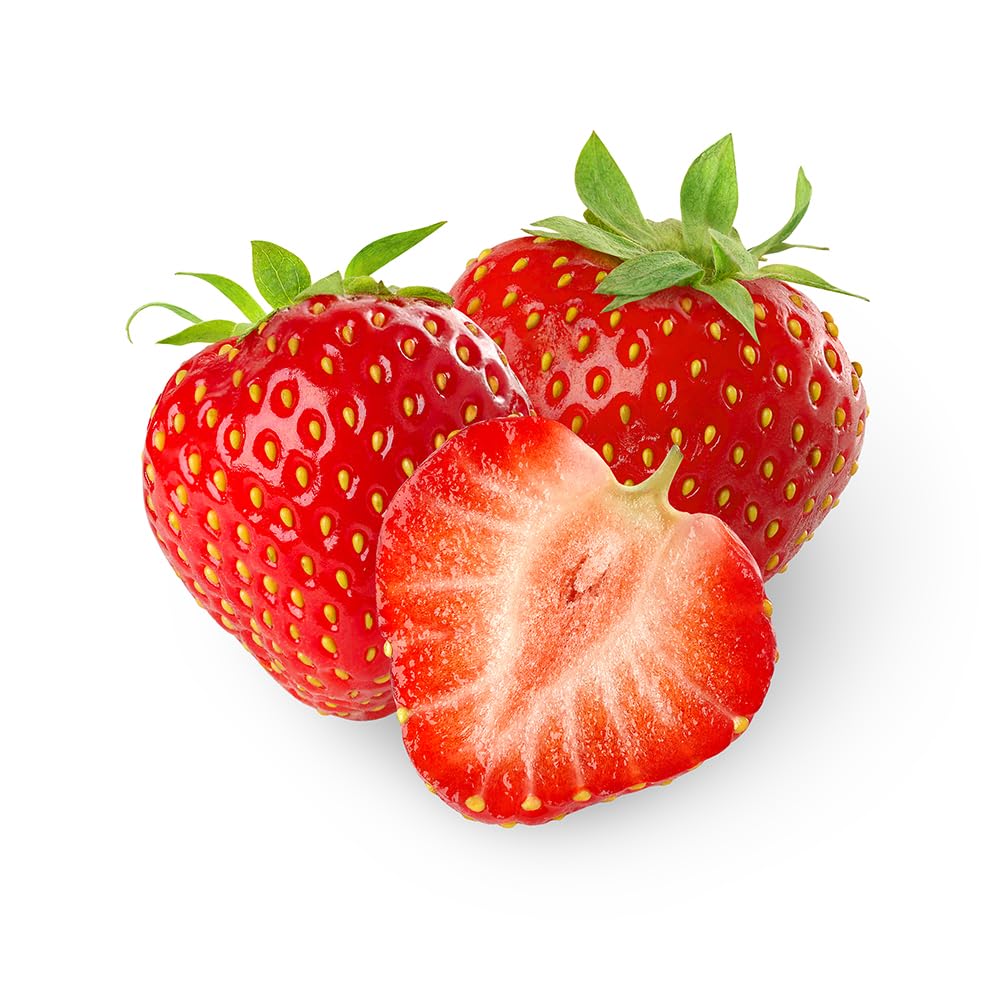OLIVENATION Strawberry Extract being poured for quick flavor boosts in desserts