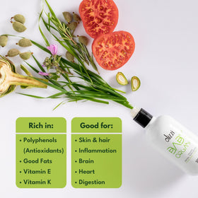 Gift-pack presentation of Olizzi baby olive oil for baby showers
