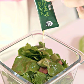 Olizzi dip, dress, or drizzle with portable sachets that pair with balsamic.