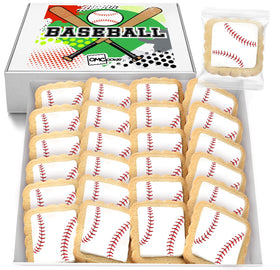 OMCookie baseball cookies, individually wrapped for easy party favors.