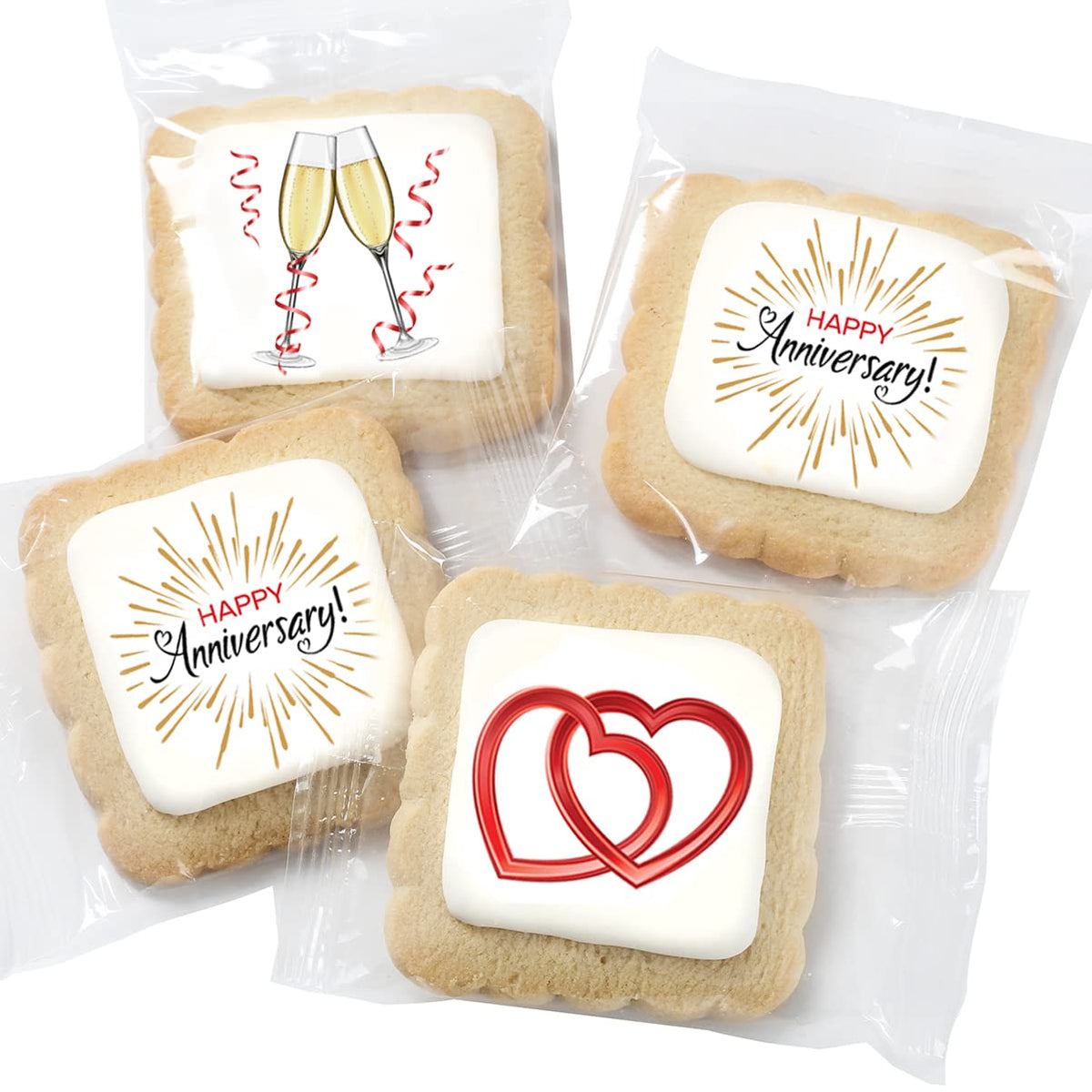 OMCookie decorated sugar cookies with vanilla flavor, ideal for party favors.