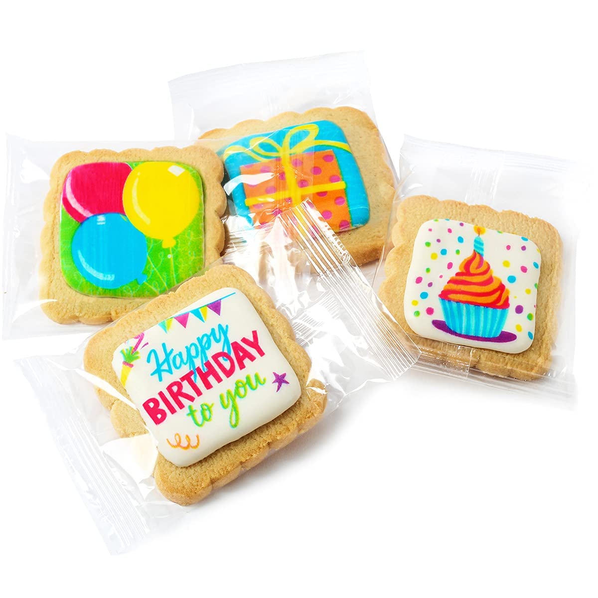OMCookie decorated sugar cookies add festive color for birthdays and events.