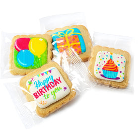 OMCookie decorated sugar cookies add festive color for birthdays and events.