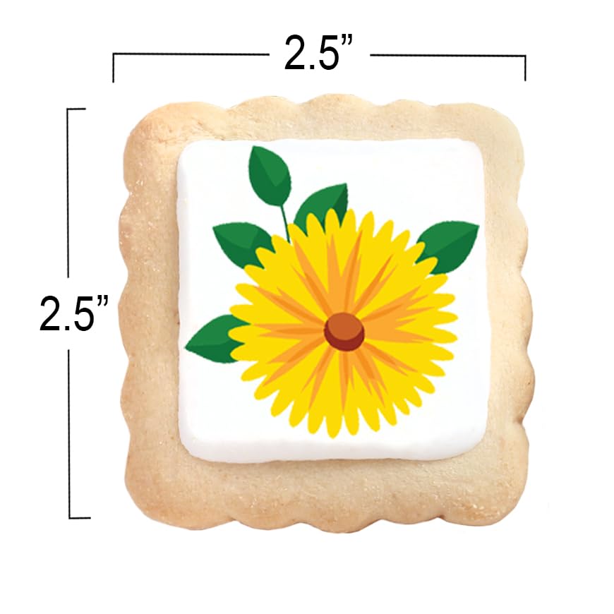 OMCookie cookies printed with edible ink, ideal for dessert tables and gift baskets.