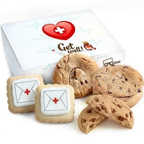 OMCookie Get Well Basket chocolate chip cookies provide comforting treat for a quick mood lift