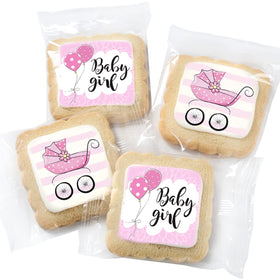 OMCookie sugar cookies arranged for dessert table and party favors