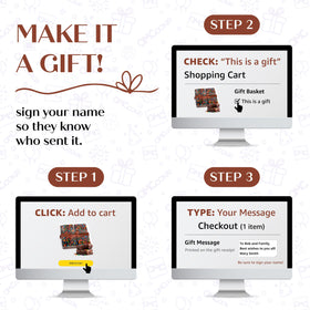 OMCookie hand-tied ribbon presentation enhances the gift’s visual appeal.