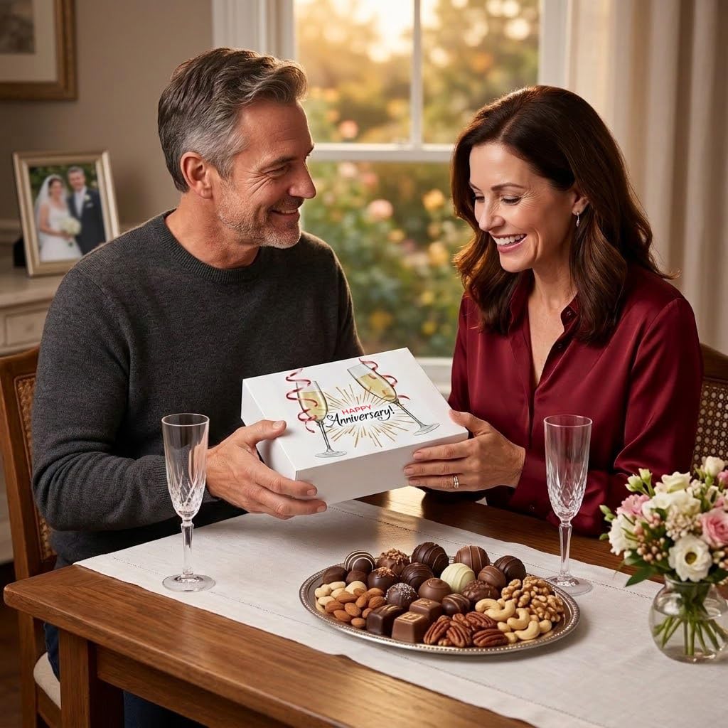 Nut-free facility and kosher labeling for dietary-friendly gifting.