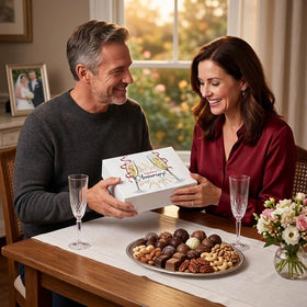 Nut-free facility and kosher labeling for dietary-friendly gifting.