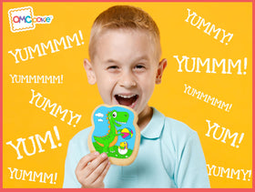 OMCookie bucket packaging keeps treats and markers organized