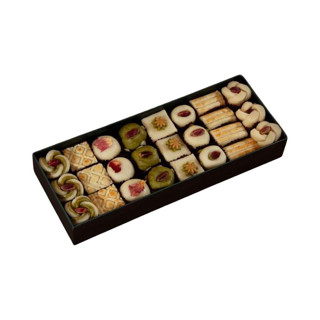 OMNIYA Delicacy marzipan lozina rose-petal: elegant Eid gift-ready bite