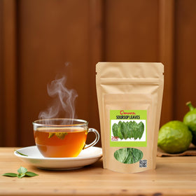Omura soursop leaves bulk pack ready for infusion.