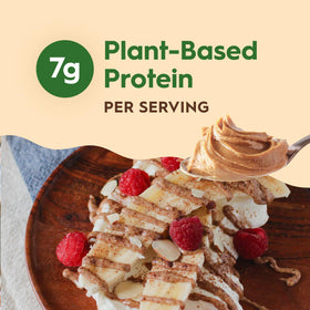 Once Again almond butter with whole almonds in view signals single-ingredient quality.