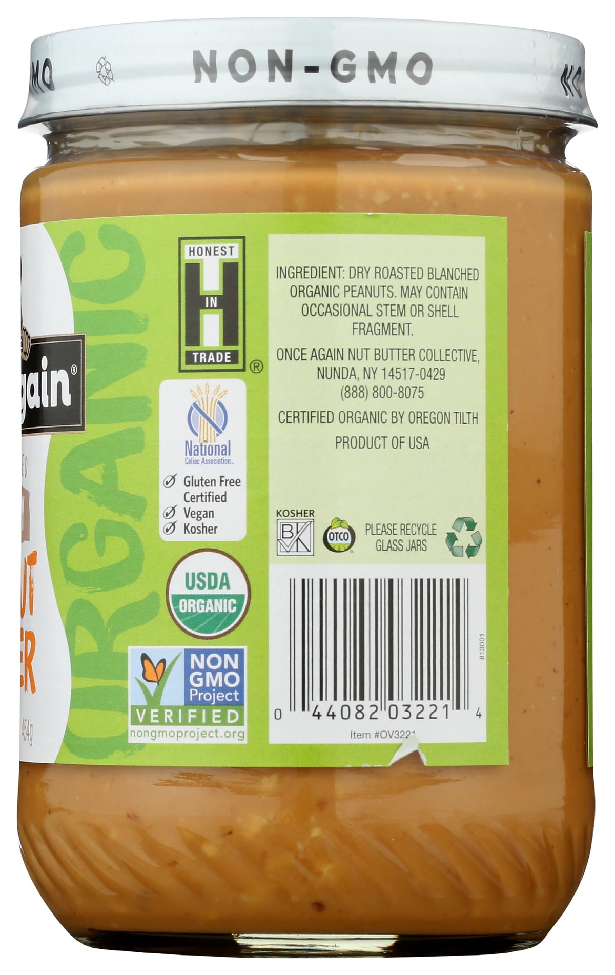 Once Again gluten-free badge reassures gluten-free shoppers seeking safe snacks