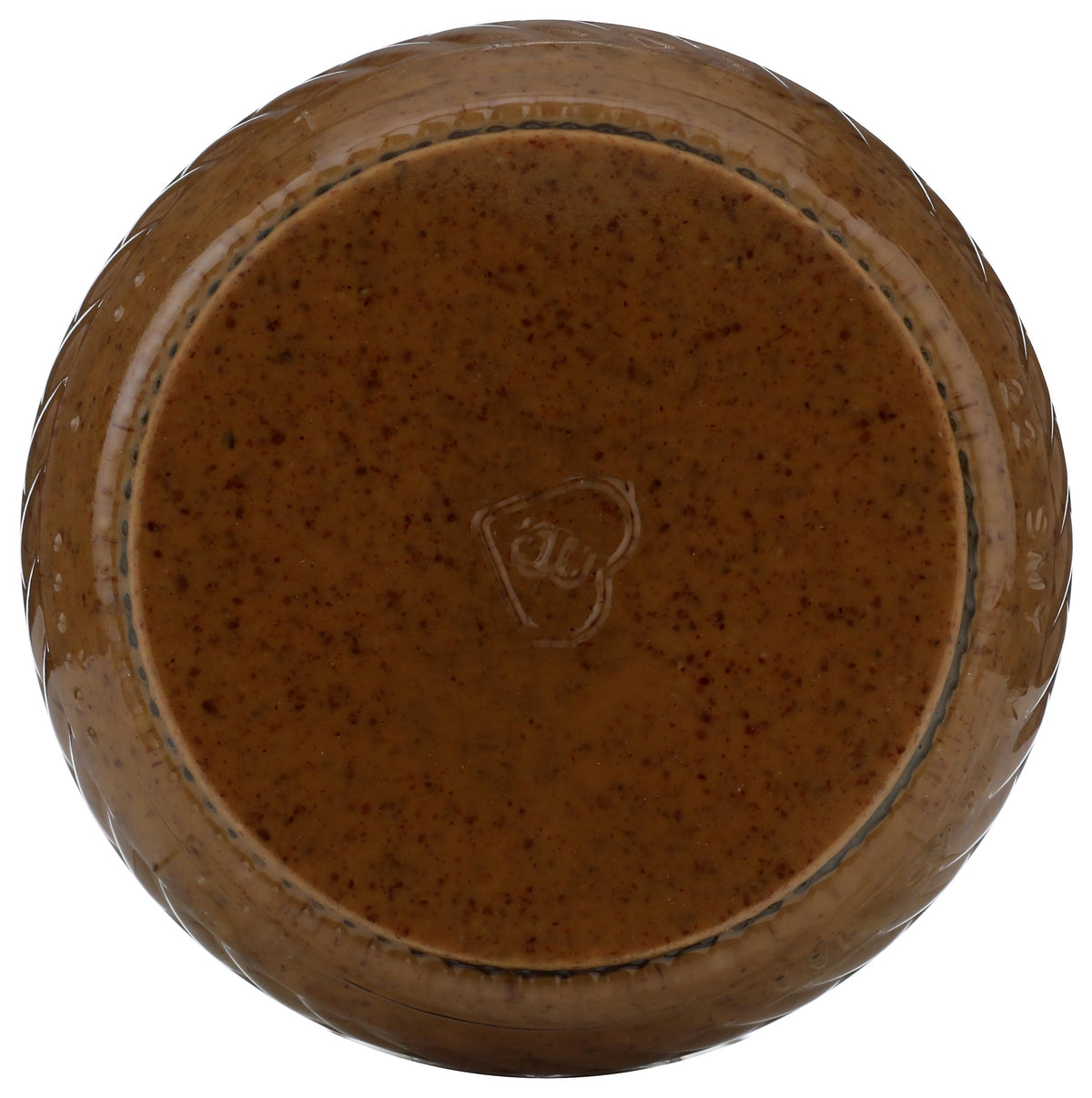 Once Again Organic Almond Butter packaging on shelf, signaling premium quality