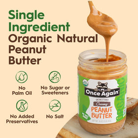 Once Again smooth creamy texture ideal for sandwiches and snacks.