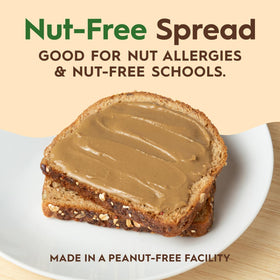 Once Again Sunflower Butter on toast demonstrates creamy plant-based protein option.