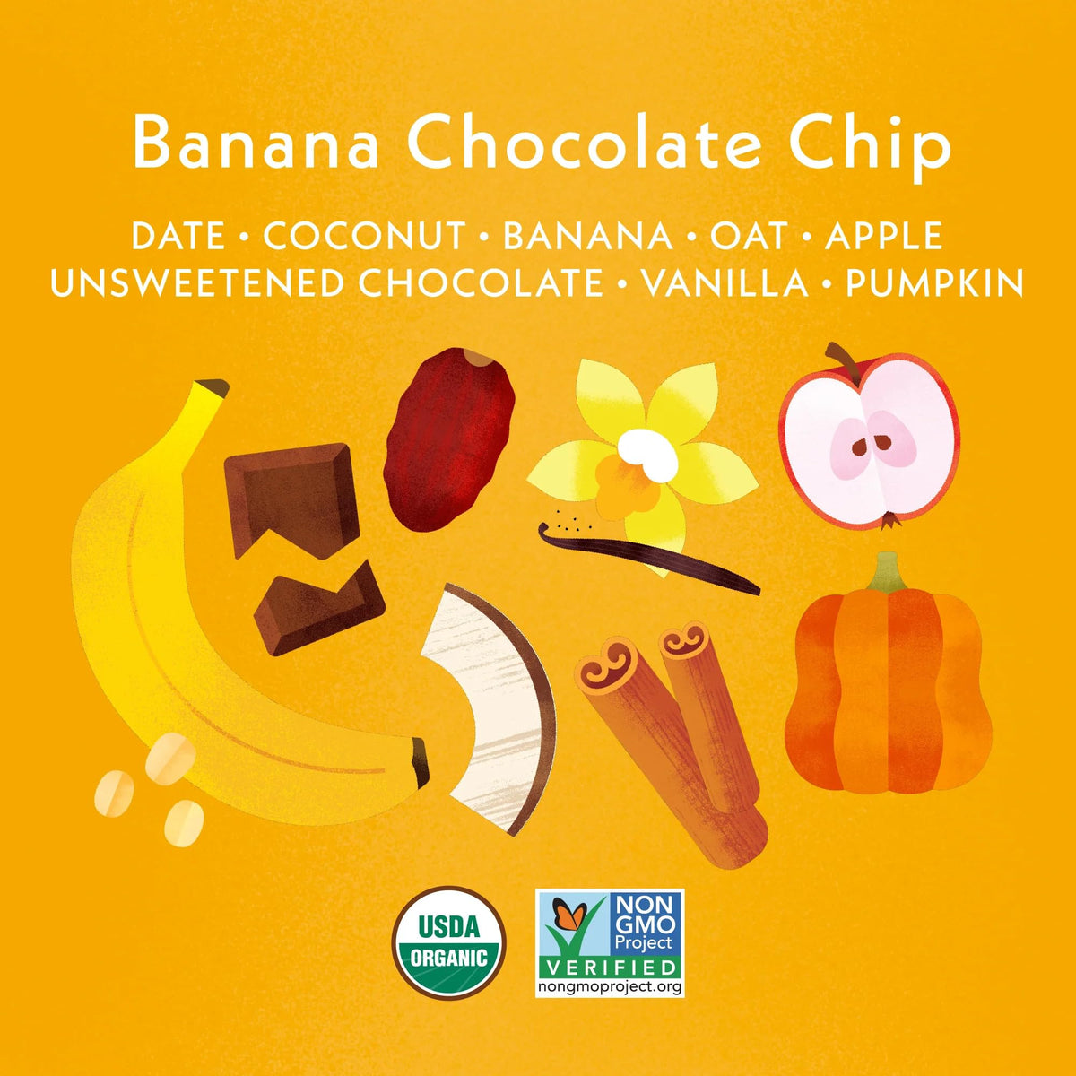 Once Upon a Farm organic oats ingredient showcase in a soft baked bar.