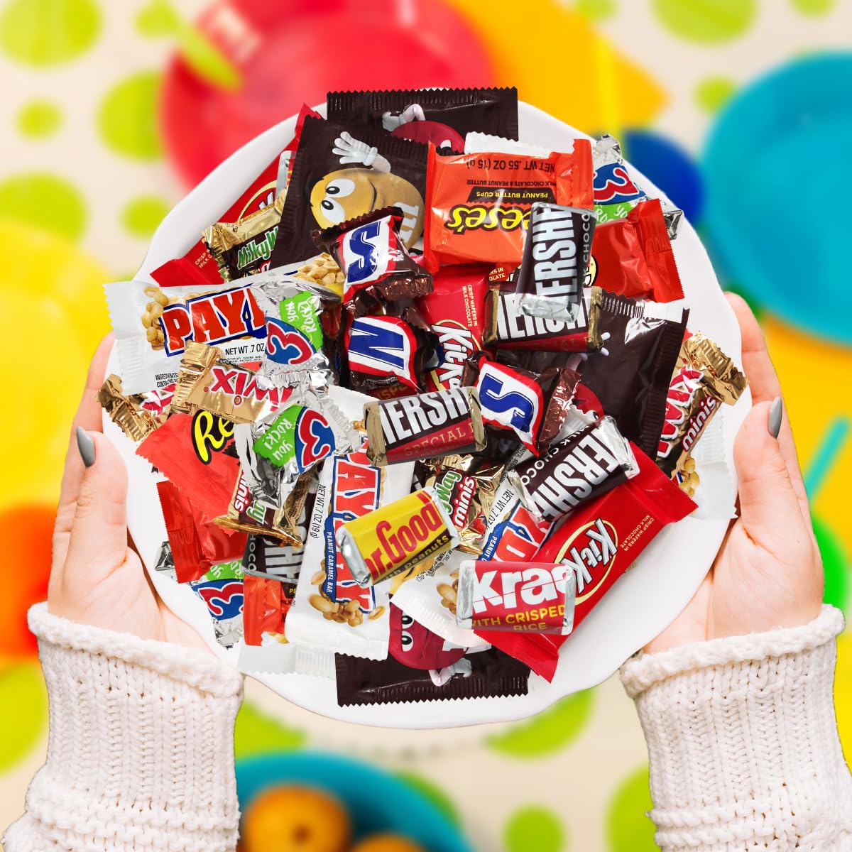 ONE CANDY WAY office snacks display ready for break rooms and receptions
