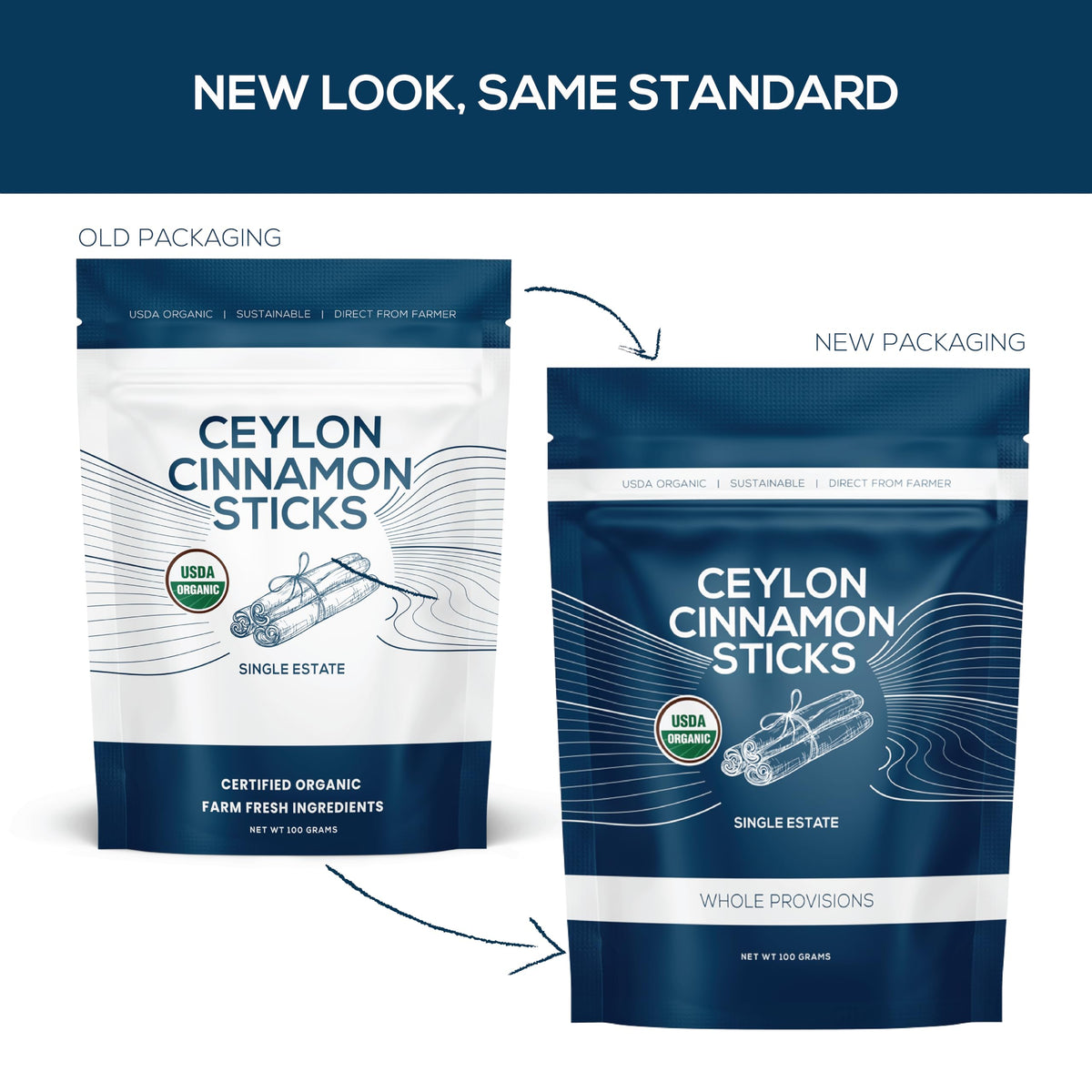 Fair Trade cinnamon sticks from One Farm by WAAYB supporting ethical sourcing
