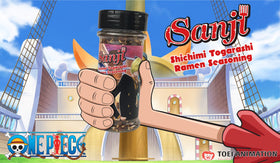 3.3 oz jar packaging of One Piece Shichimi Togarashi for easy storage and sprinkling.
