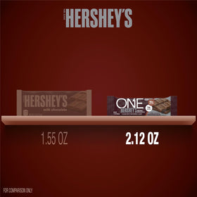ONE Protein Bars Hershey's Double Chocolate on-the-go pack for travel and gym