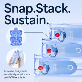 ONE Water sourced from Canadian Rockies spring for purity and consistency