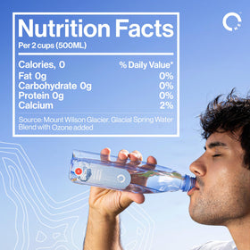 ONE Water low TDS supports easy drinking with light finish