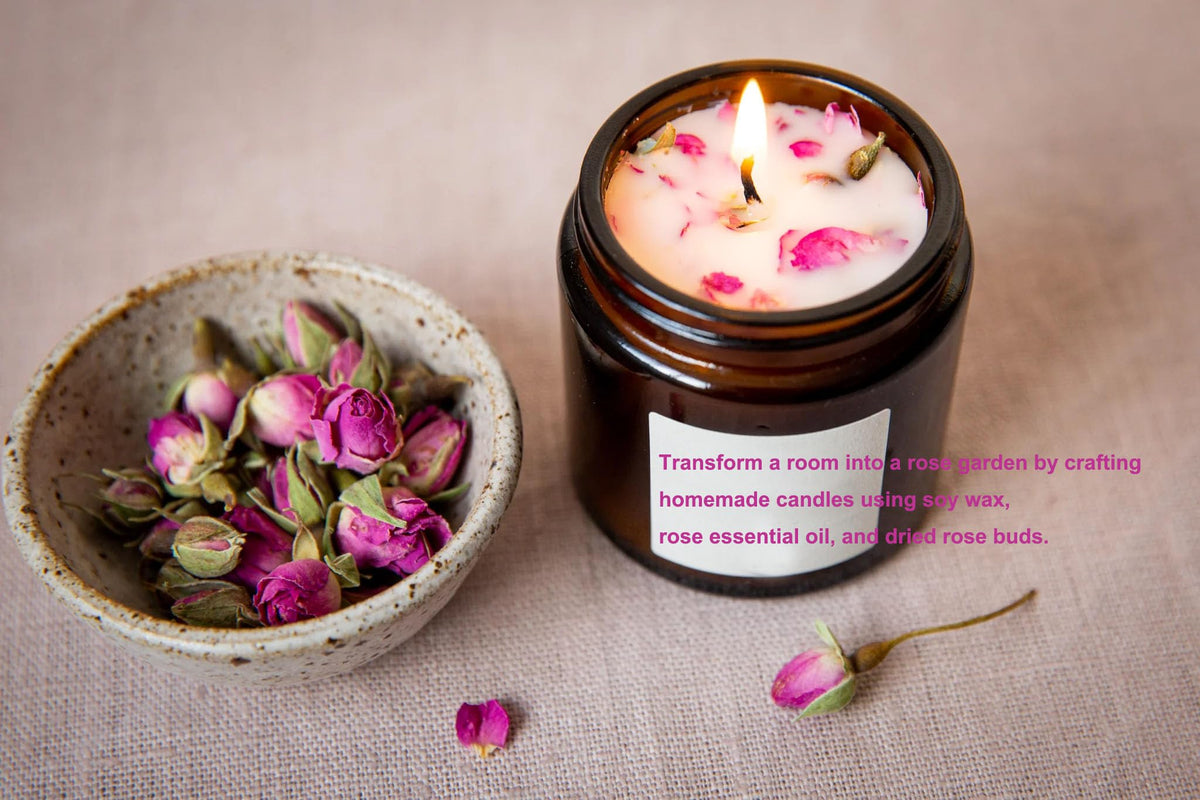 OneDove rose water cosmetics – hydrosol bottle with petals for beauty DIY.