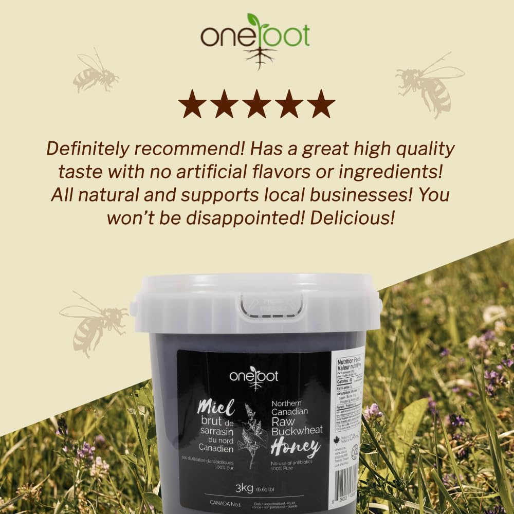 OneRoot ethical-sourcing bee logo on packaging