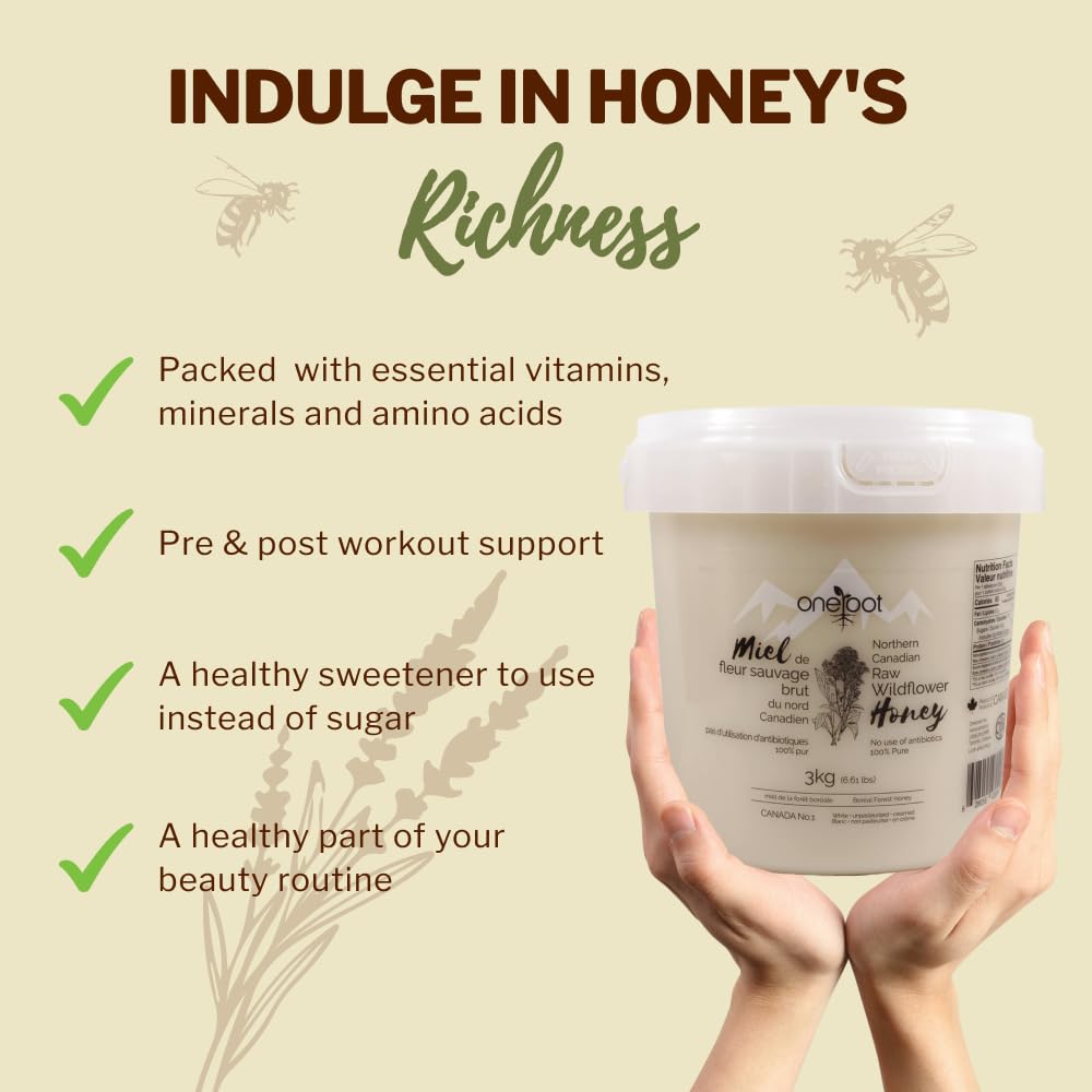 OneRoot honey drizzle on toast adds depth and sweetness.