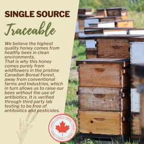 OneRoot label highlights Canadian origin and natural ingredients.